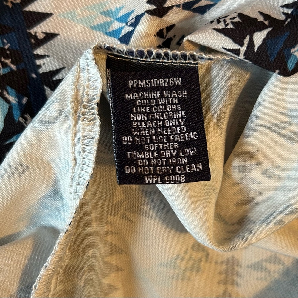 Panhandle Performance Aztec Print Western Short S… - image 5